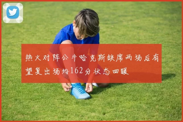 热火对阵公牛哈克斯缺席两场后有望复出场均162分状态回暖